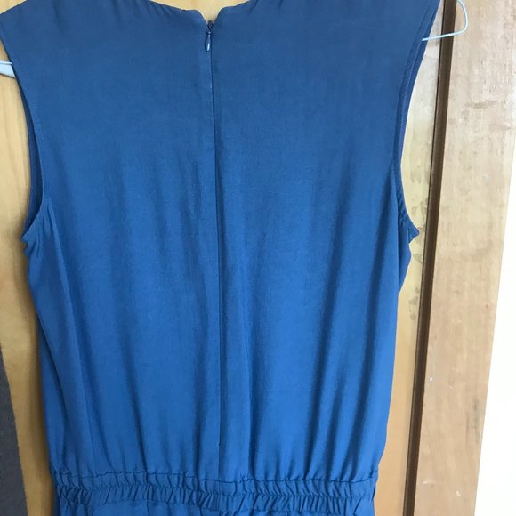 J.Crew blue sleeveless jumpsuit size 2 - Picture 5 of 5